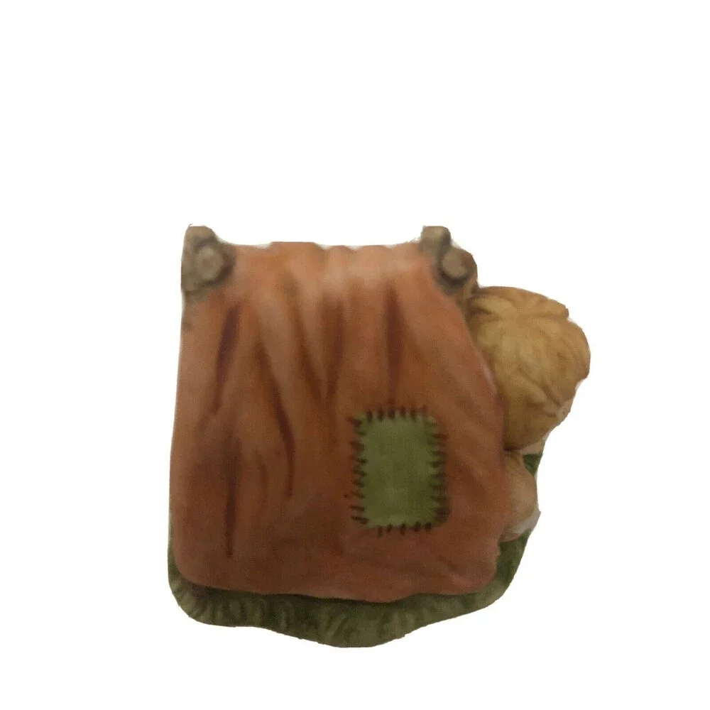 Vintage Boy In a Tent With His Puppy Dog Sleeping Rare Camping Figure
